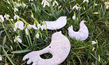 Glinene ptice z Evo Prepeva