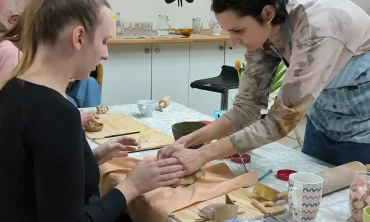 Delavnica z glino: Set za razvajanje