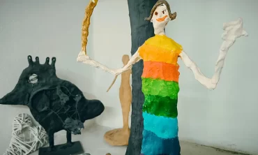 Skulpture iz gline s kiparjem Marijanom Mirtom