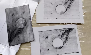 Družinska pustolovščina v svetu Eko tiska z Majo Pegan