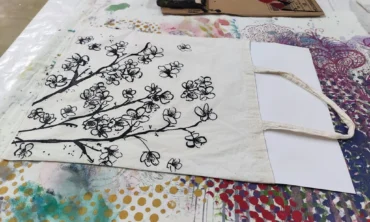 Tisk na tekstil z Nino Holc